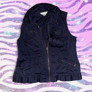 Women's Navy Blue Vest